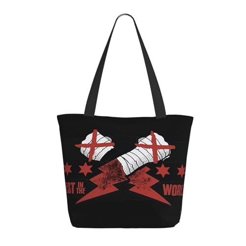 METUIPASAIT Damen Punk Best World Shopper Einkaufstasche mit Reißverschluss Einkaufs- und Pendlerhandtasche für Frauen METUIPASAIT Damen Punk Best World Shopper Einkaufstasche mit Reißverschluss Einkaufs- und Pendlerhandtasche für Frauen von METUIPASAIT