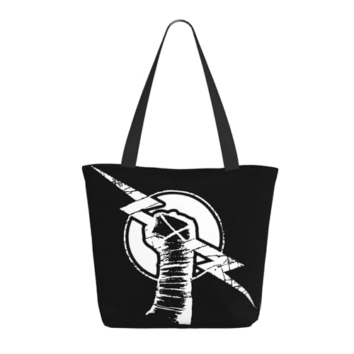 METUIPASAIT Damen Punk Best World Shopper Einkaufstasche mit Reißverschluss Einkaufs- und Pendlerhandtasche für Frauen METUIPASAIT Damen Punk Best World Shopper Einkaufstasche mit Reißverschluss Einkaufs- und Pendlerhandtasche für Frauen von METUIPASAIT