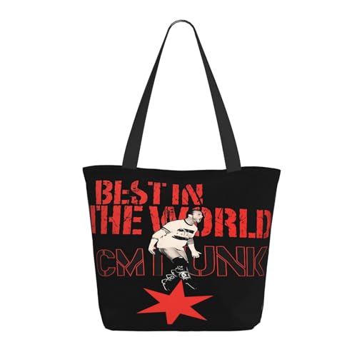 METUIPASAIT Damen Punk Best World Shopper Einkaufstasche mit Reißverschluss Einkaufs- und Pendlerhandtasche für Frauen METUIPASAIT Damen Punk Best World Shopper Einkaufstasche mit Reißverschluss Einkaufs- und Pendlerhandtasche für Frauen von METUIPASAIT