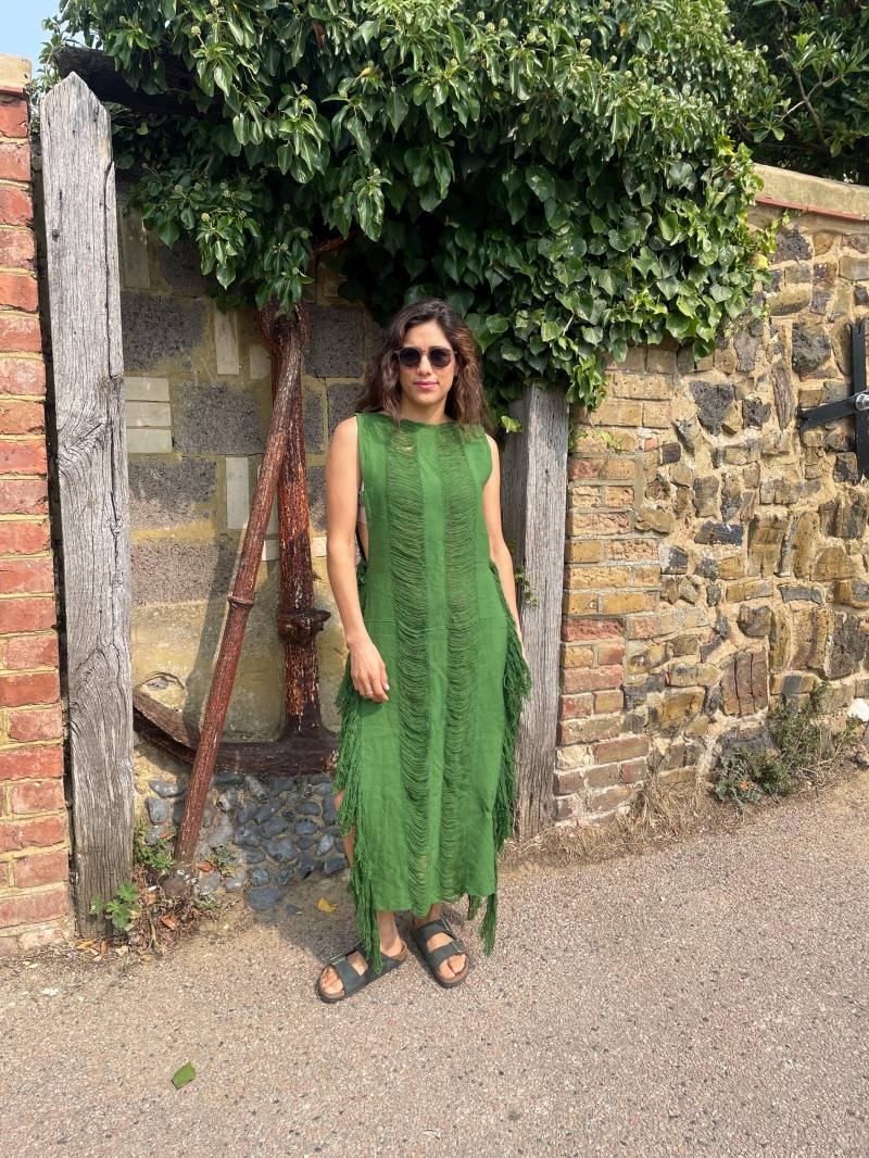 Göttin Sonne Maxi Kleid Kleid, Durchsichtiges Boho Für Frauen Sommer Strand Urlaub Outfit von MEXHANDS