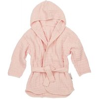 MEYCO Bademantel Musslin Uni Soft Pink von MEYCO