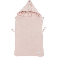 MEYCO Fußsack Mini Knots Soft Pink 40x82 cm von MEYCO