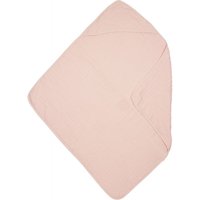 MEYCO Musslin Kapuzentuch Uni Soft Pink 80 x 80 cm von MEYCO