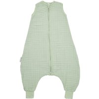 MEYCO Schlafoverall Jumper Musslin Uni soft green von MEYCO