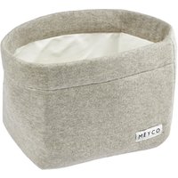 MEYCO Wickeltischkörbchen medium Knit Basic Sand Melange von MEYCO