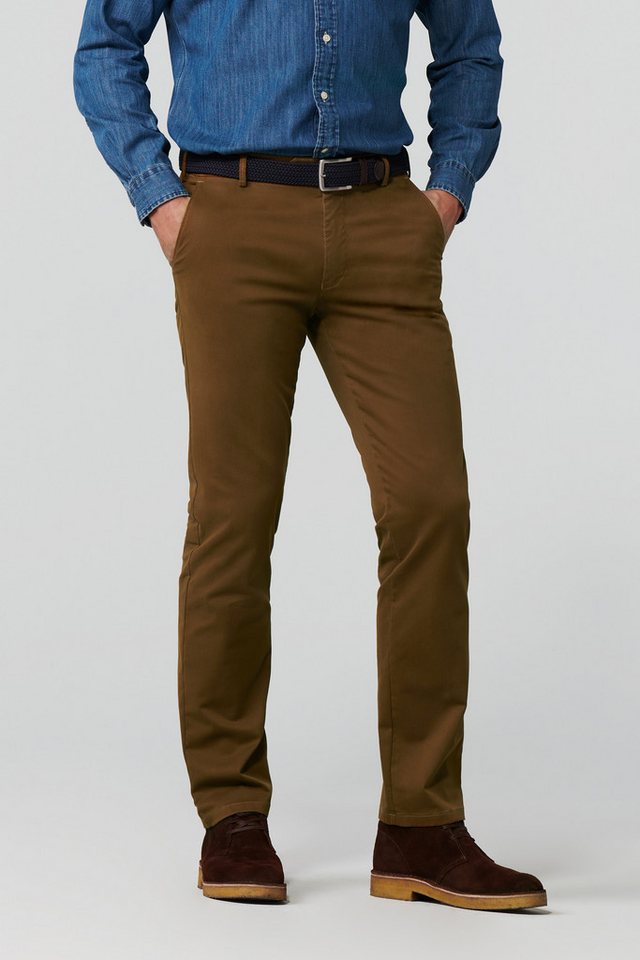 MEYER 5-Pocket-Jeans MEYER ROMA FARBECHT CHINO camel 9-316-43 - SOFT von MEYER