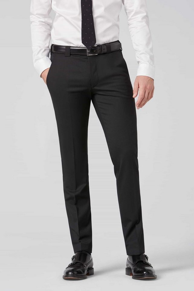 MEYER 5-Pocket-Jeans MEYER ROMA schwarz gabardine 9-288.09 - Konfektionsgrößen/Übergrößen von MEYER