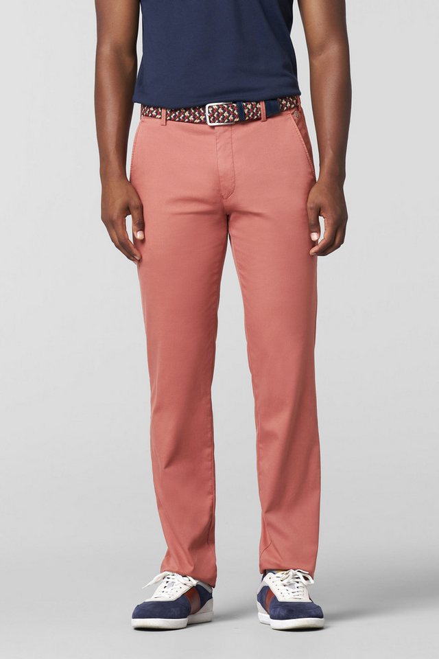MEYER Chinos ROMA Art.1-5070 mit buntgewebtem Innenfutter von MEYER