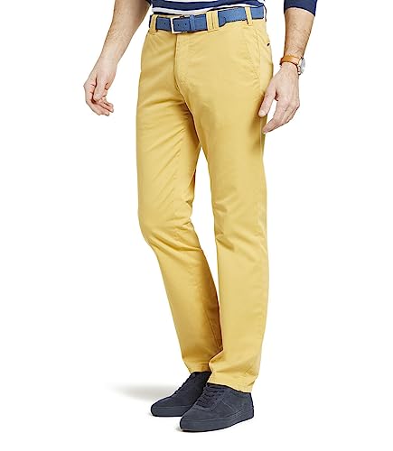 MEYER Herren Fairtrade Baumwollchino Modell Oslo Camel 25 von MEYER