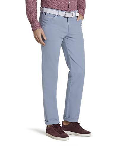 MEYER Herren Hose Chicago Baumwolle - 1-5040 - Mikrostreifen Baumwollchino von MEYER