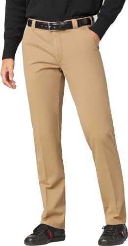 MEYER Herren Hose ROMA 9-316 – Baumwollhosen, sportive moderne Freizeit Chino, Camel (42), W40/L34 von MEYER