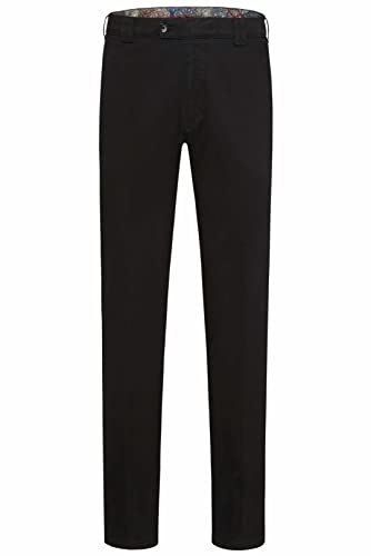 MEYER Herren Hose Roma 9-316 – Baumwollhosen, Sportive Moderne Freizeit Chino, Schwarz (09), 30 von MEYER