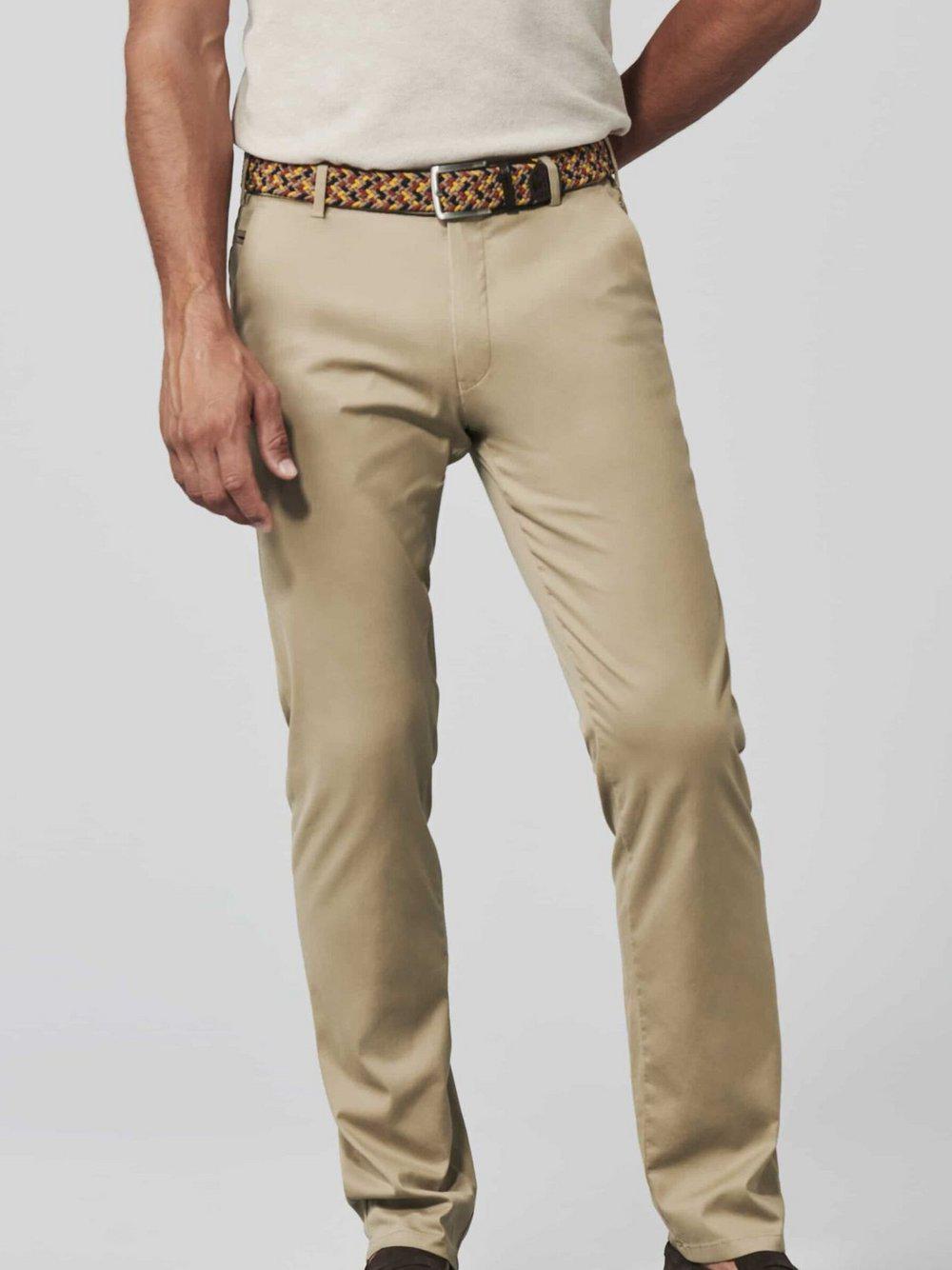 MEYER Hose Herren Baumwolle, beige von MEYER