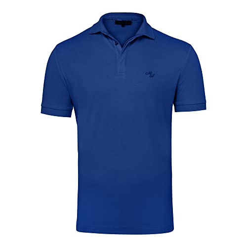 Manuele Ficano Herren Polo Shirt - Elegantes Kurz Arm Hemd - Premium Polo Shirt aus 100% Baumwolle - Golf T-Shirt - Poloshirt für Tennis, Golf, Sommer, Freizeit und Sport von MF Manuele Ficano