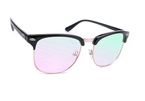 MFAZ Morefaz Ltd Damen Herren Lesebrille +0.50 +0.75 +1.0 +1.5 +2.0 +2.5 Blue Light Filter Brille Blendschutz, Kratzfestes Objektiv Computer TV Anti Glare (0.75 Anti Glare) von MFAZ Morefaz Ltd