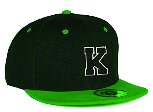 MFAZ Morefaz Ltd Jugend Baseball Kappe Kinder Mütze Basecap Mädchen Junge Twill Snapback (K) von MFAZ Morefaz Ltd