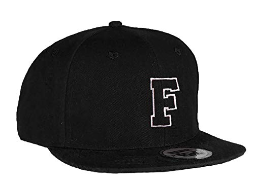 MFAZ Morefaz Ltd Jugend Baseball Kappe Kinder Mütze Basecap Mädchen Junge Schwarz Twill Snapback (F) von MFAZ Morefaz Ltd