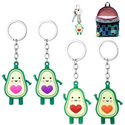 MFCGHXR 12 Paar-Schlüsselanhänger Avocado personalisierte Avocado-Schlüsselanhänger – originelle und personalisierte Geschenke – tolle Geschenke von MFCGHXR