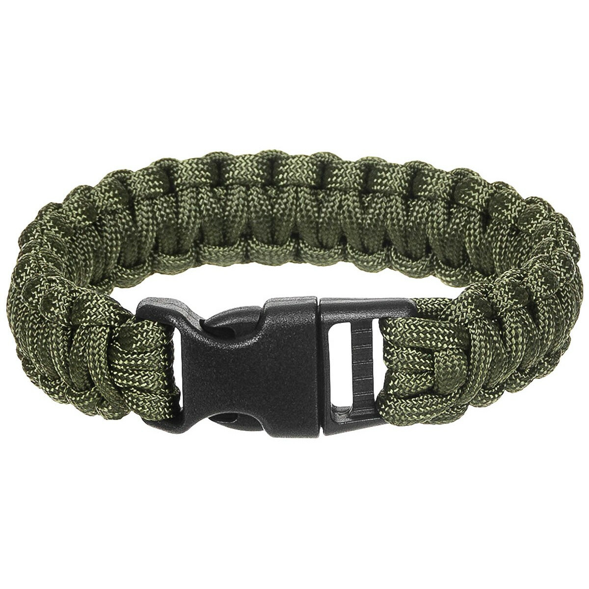 Armband, Paracord, oliv mit Clipverschluss 1,9 cm-Gr. S (18 cm) von MFH