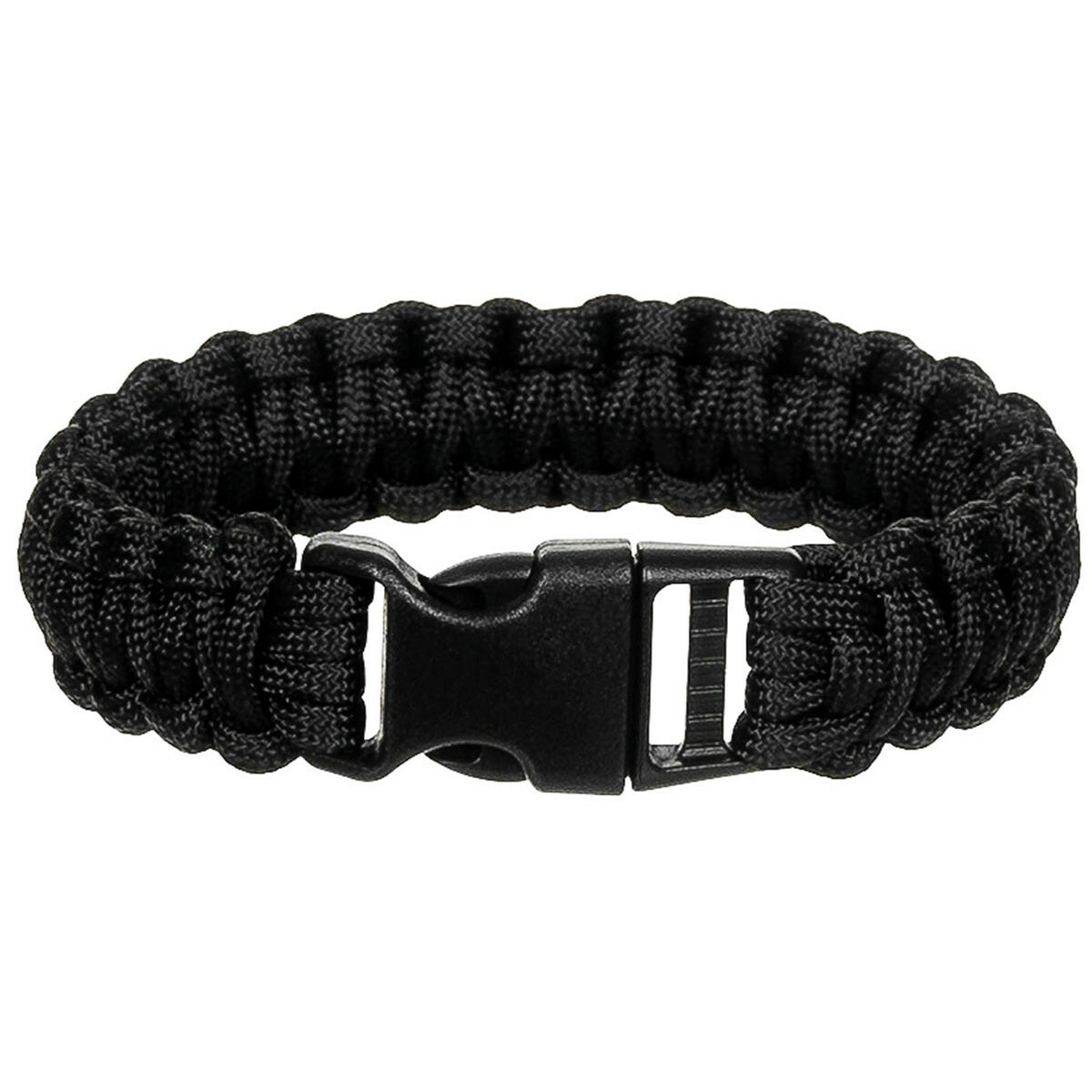 Armband, Paracord", schwarz, mit Clipverschluss M (20cm) 2,3 cm" von MFH