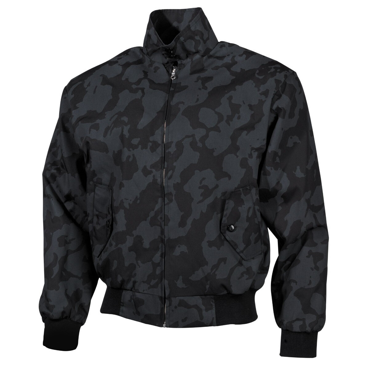 Jacke,English Style" mit Strickbündchen u. Karofutter night camo S" von MFH