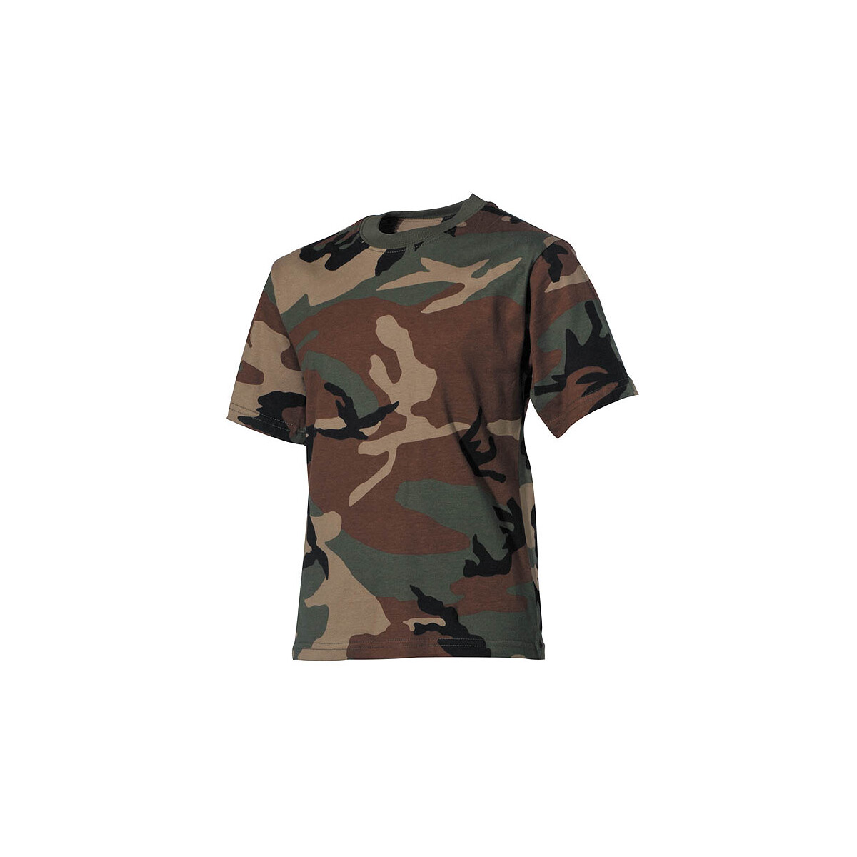 Kinder T-Shirt, woodland, halbarm 134/140 von MFH