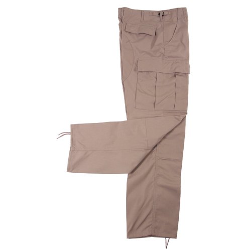 MFH 01334F US BDU Kampfhose Rip Stop (Khaki/S) von MFH