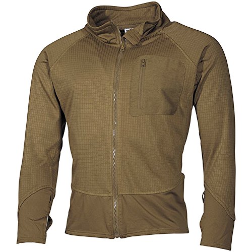 MFH US Unterziehjacke Tactical (DE/NL/SE/PL, Alphanumerisch, S, Regular, Regular, coyote tan) von MFH