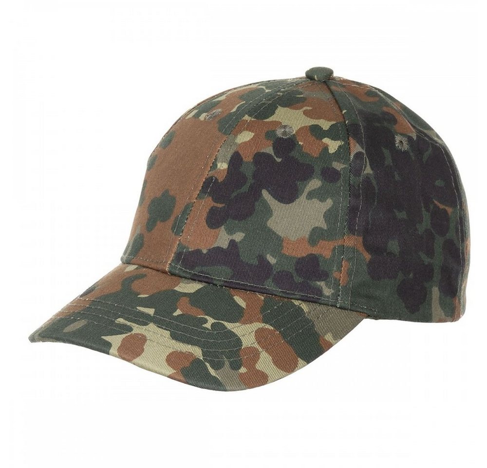 MFH Baseball Cap Kinder BB Cap, mit Schild, größenverstellbar, flecktarn von MFH