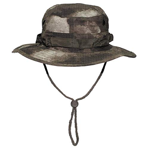 MFH Buschhut US mit Kinnband GI Boonie Rip Stop, L, HDT-camo von MFH