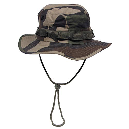 MFH Buschhut US mit Kinnband GI Boonie Rip Stop, S, CCE Camo von MFH