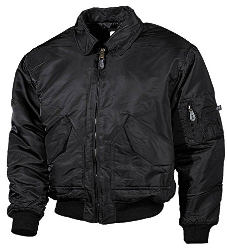 MFH US Airforce CWU Pilotenjacke Basic (Schwarz/5XL) von MFH