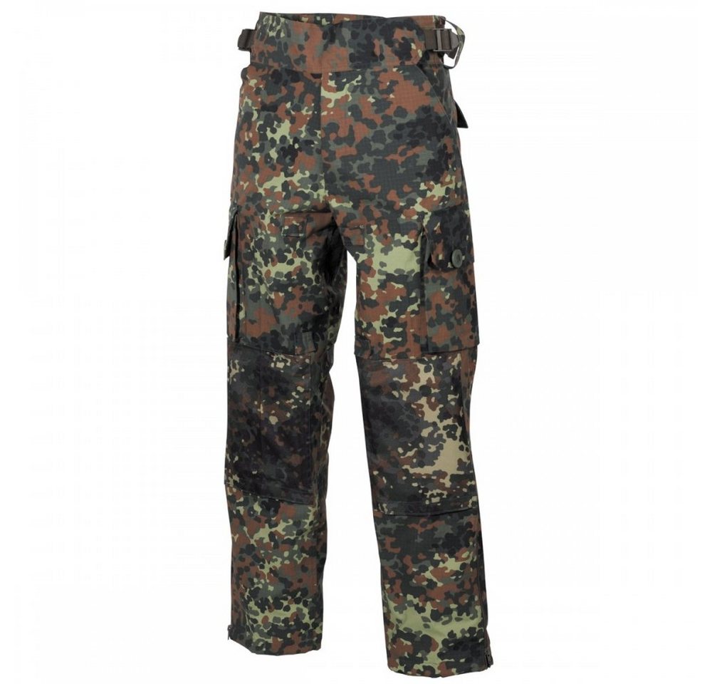 MFH Cargohose HighDefence Kommandohose, Smock", Rip Stop, flecktarn - M" von MFH