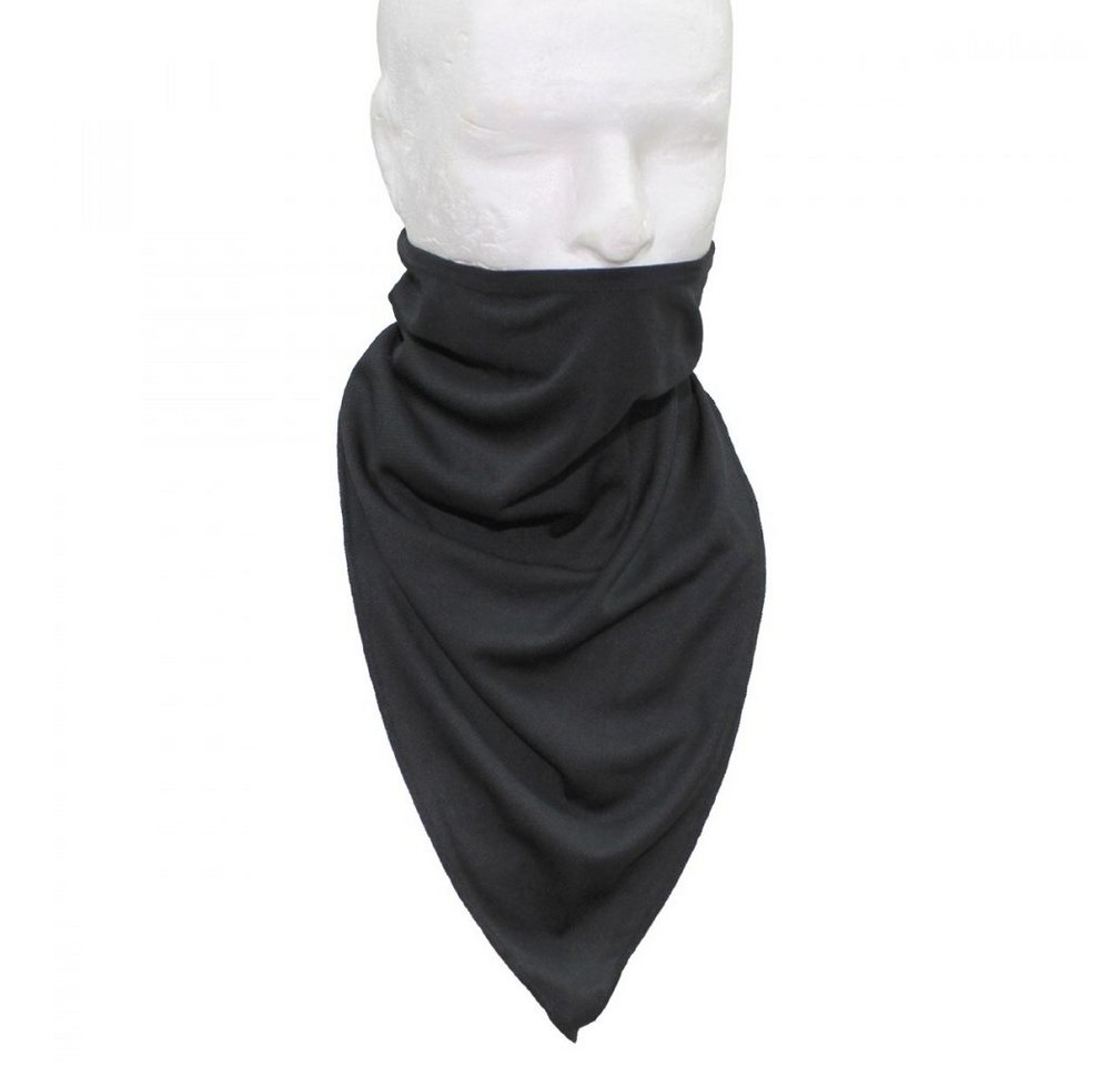 MFH Dreieckstuch Tactical Schal, schwarz, elastischem Gummiband von MFH