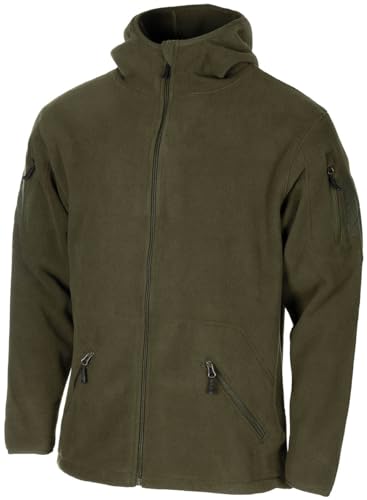 MFH Fleece-Jacke, Tactical (DE/NL/SE/PL, Alphanumerisch, L, Regular, Regular, oliv) von MFH