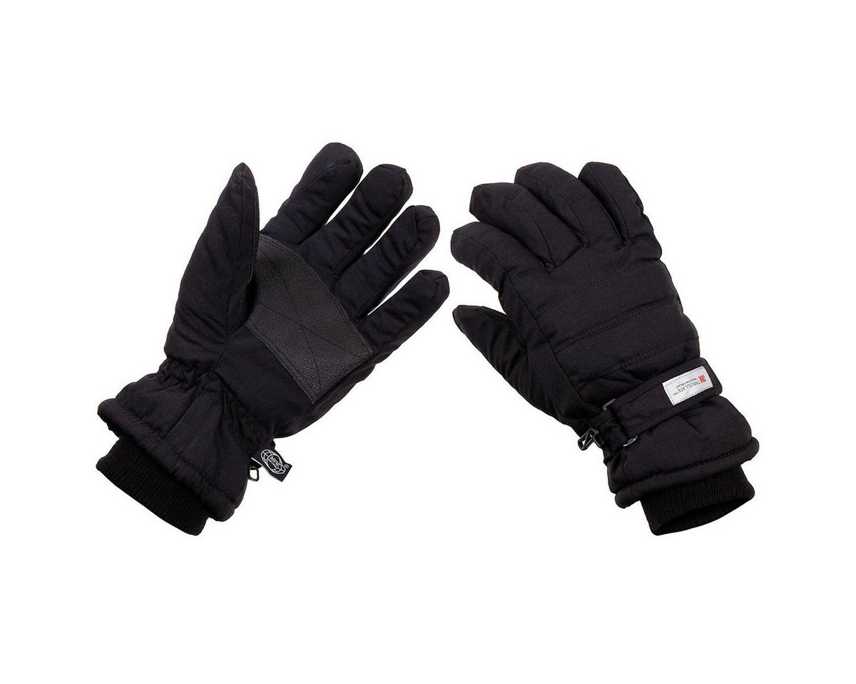 MFH Fleecehandschuhe Fingerhandschuhe, schwarz, 3M+ Thinsulate+ Insulation M von MFH