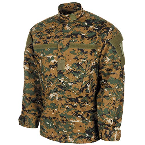 MFH Herren ACU Ripstop Feldjacke Digital Woodland Größe 3XL von MFH