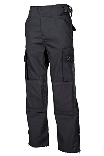 MFH Herren Comando Smock Hose Ripstop Schwarz Größe XXL von MFH