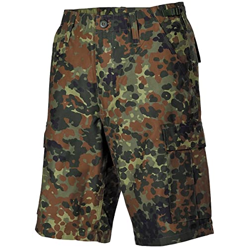 MFH Herren US BDU Bermuda Kurze Hose Flecktarn Größe M von MFH