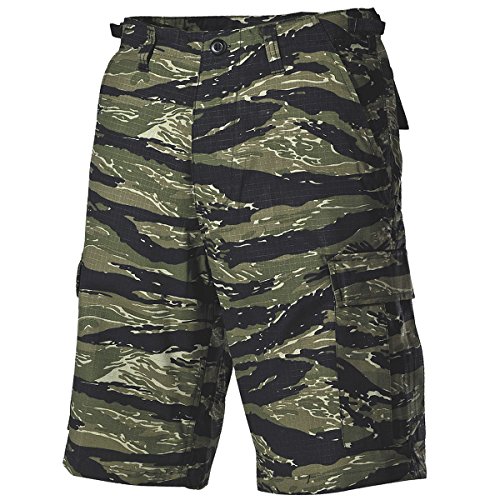 MFH Herren US BDU Bermuda Kurze Hose Ripstop Tiger Stripe Größe XXL von MFH