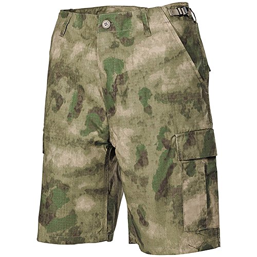 MFH Herren US BDU Bermuda Shorts Ripstop HDT Camo FG Größe XXL von MFH