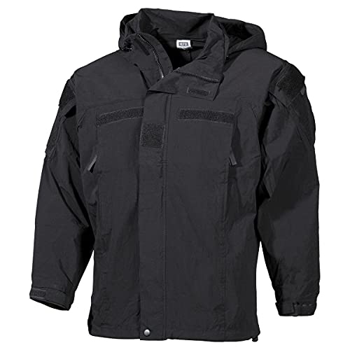 MFH Herren US Soft Shell Jacke Level 5 Schwarz Größe XXL von MFH