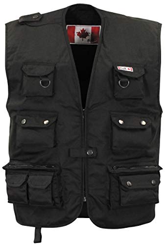 MFH Herren Weste Outdoor Schwere (schwarz, XXL) von MFH