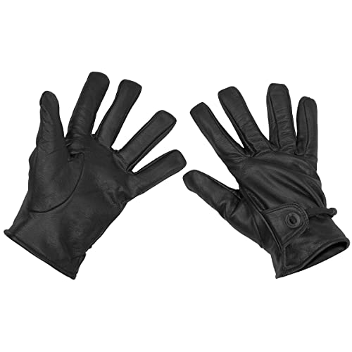 MFH Herren Western Leather Handschuhe Schwarz Größe L von MFH