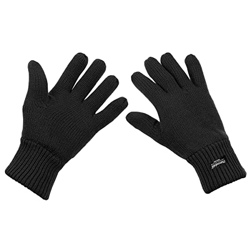 MFH Knitted Gloves 3M Thinsulate Black size M von MFH