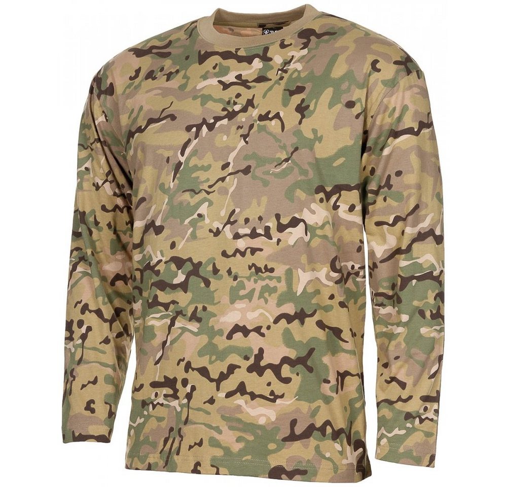 MFH Langarmshirt US Shirt, langarm, operation-camo, 170 g/m² - S (1-tlg) von MFH