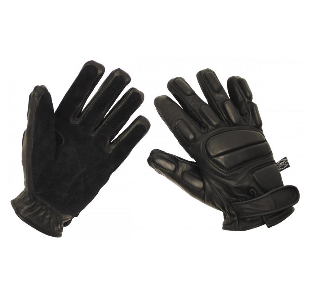 MFH Lederhandschuhe Lederhandschuhe, Protect, schwarz, schnitthemmend - S von MFH