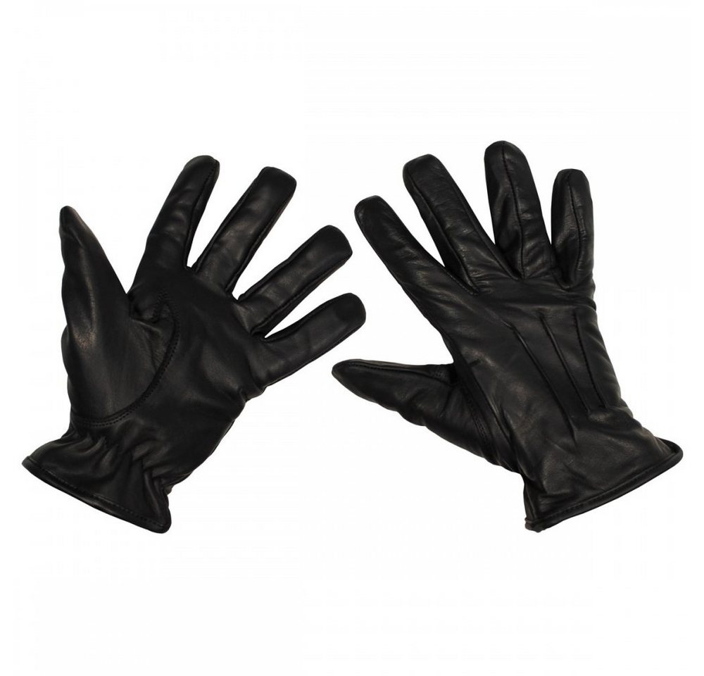 MFH Lederhandschuhe Lederhandschuhe, SAFETY, schwarz, schnitthemmend - L von MFH