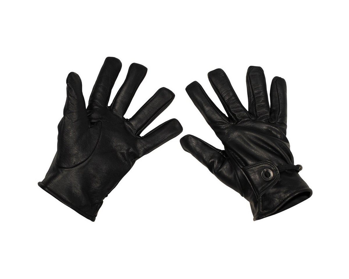 MFH Lederhandschuhe Western-Fingerhandschuhe, Leder, schwarz L von MFH