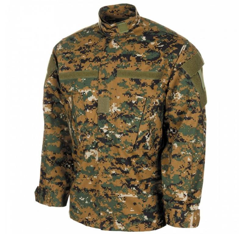 MFH Military-Jacke US Feldjacke ACU von MFH - Robuste Militärjacke. Robustes Rip Stop Material von MFH
